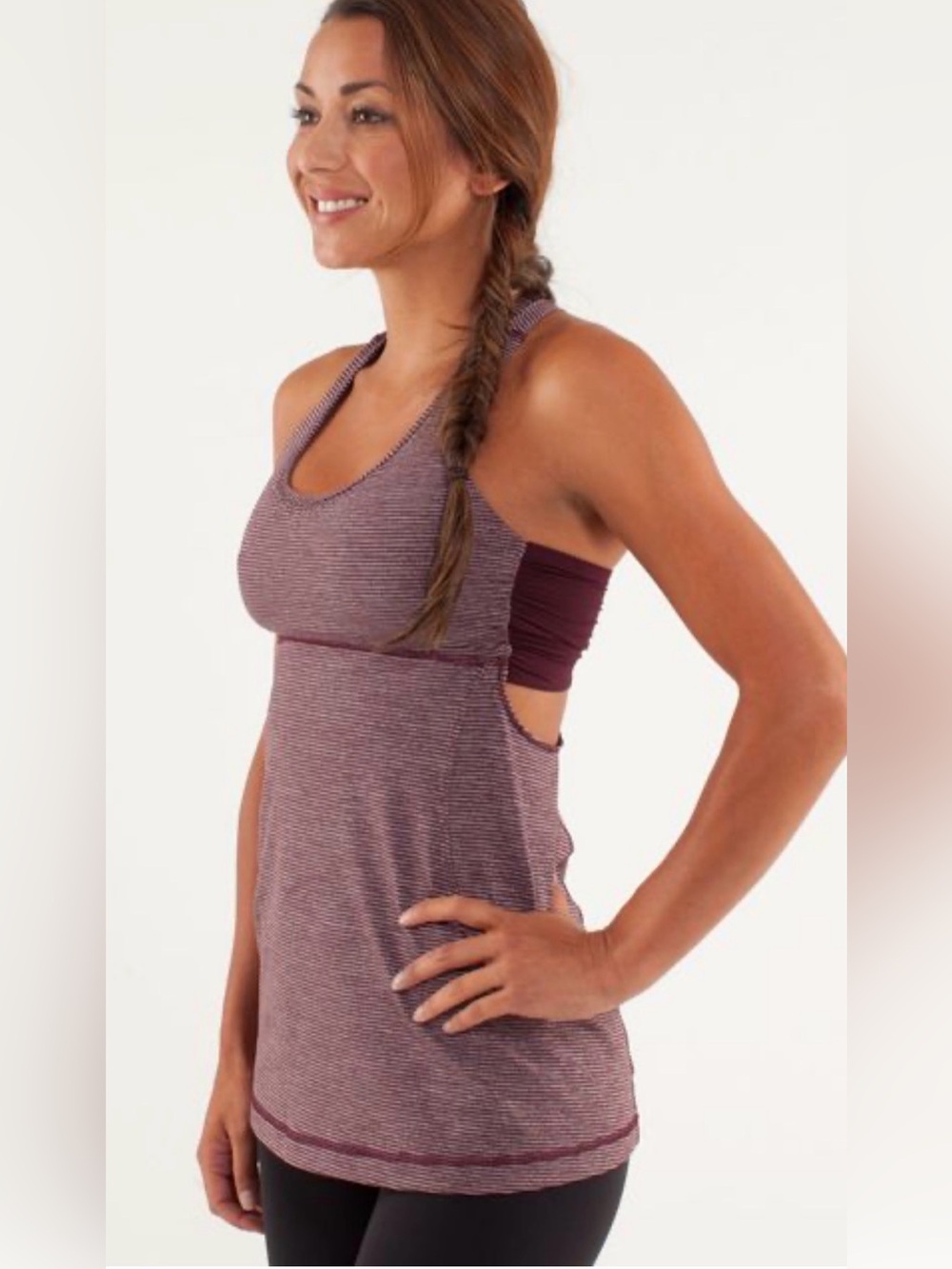 Lululemon Turbo Tank Gym Workout Running Berry Purple Size 4